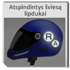 Atspindintys sviesa lipdukai 130 bevel